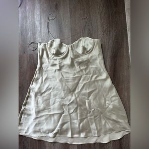 Silver Zara Mini Dress